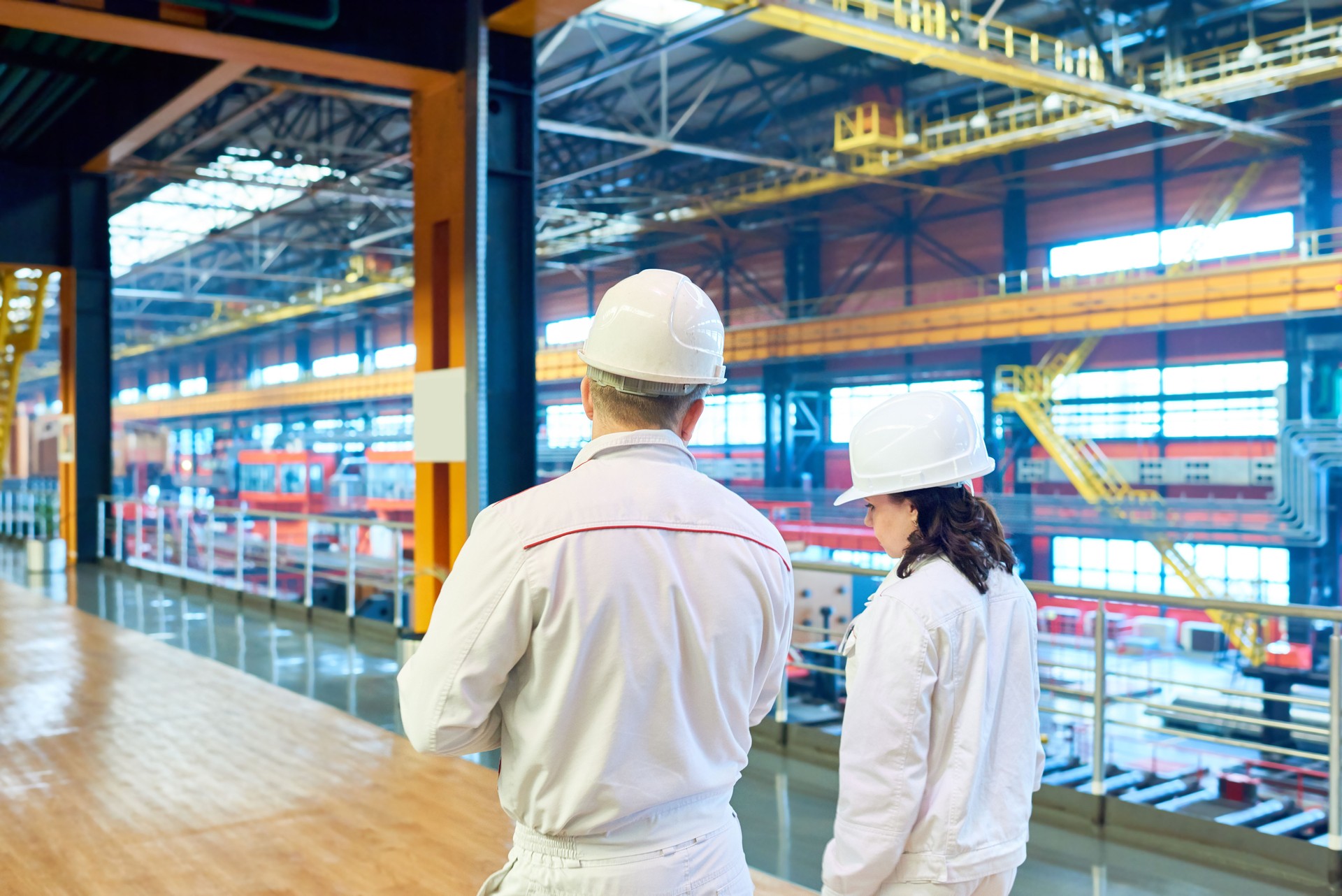 Excursion autour de l’usine pour cadres supérieurs